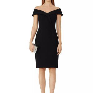 Reiss Black Haddi Dress